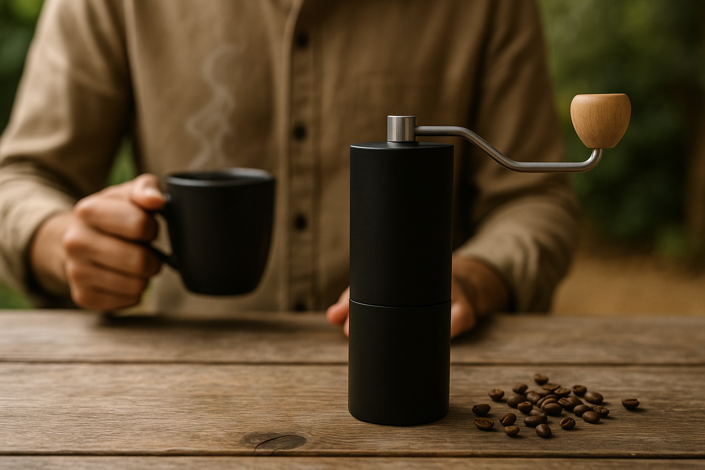 Premium Manual Coffee Grinder – THE GRIND CO.