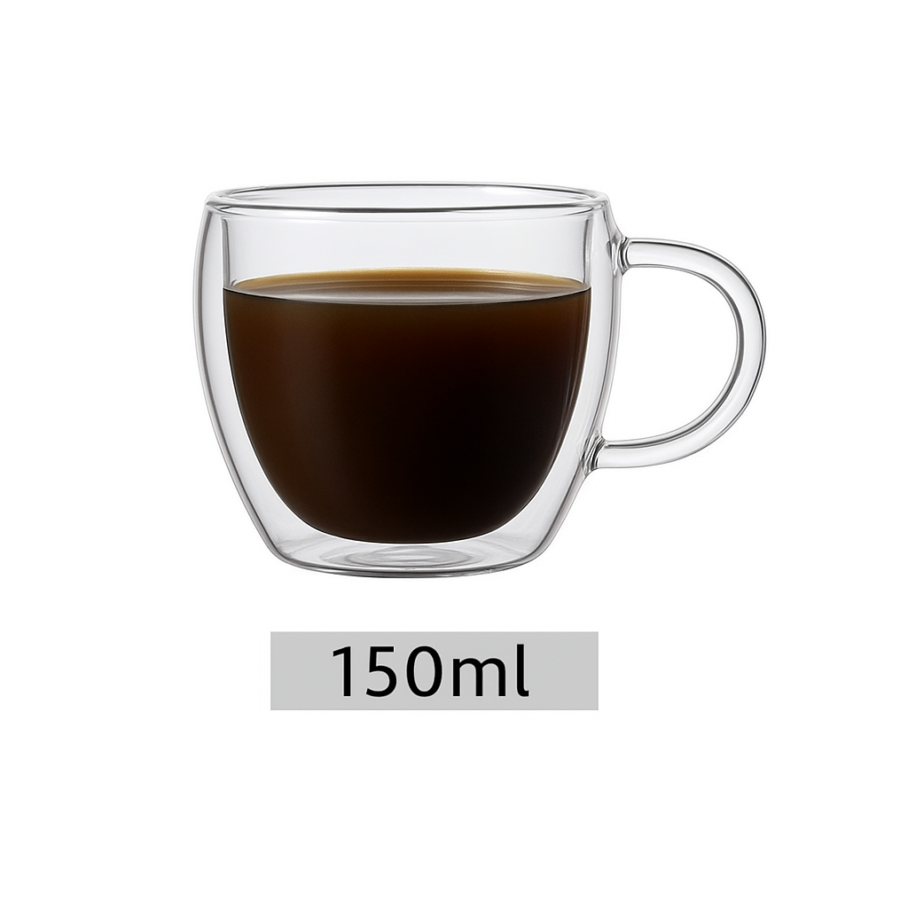 Double Wall Glass Cup – THE GRIND CO.