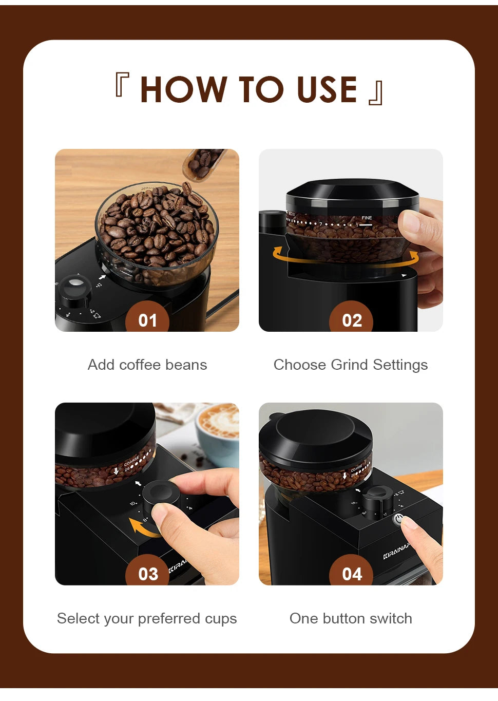 Flat Burr Pro Grinder